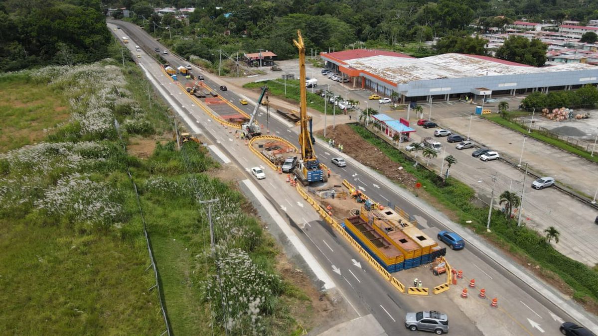 Panama Metro begins construction of piles on Line 3