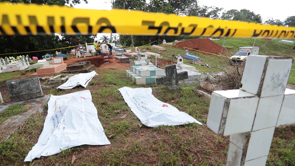 Panama exhumes bodies from mass grave during search for victims of 1989 US invasion – media