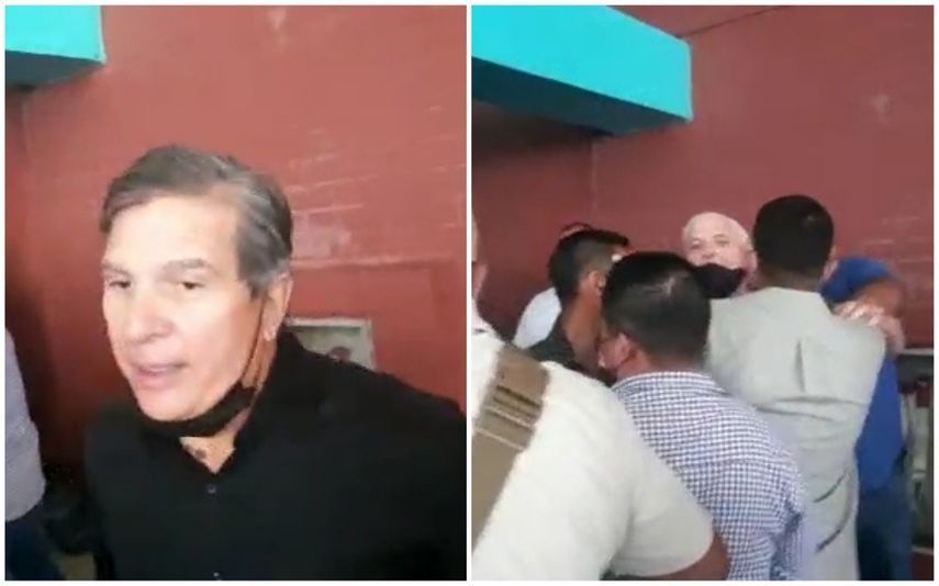 Trial Court calls for order after altercation between Ricardo Martinelli and José Luis Varela