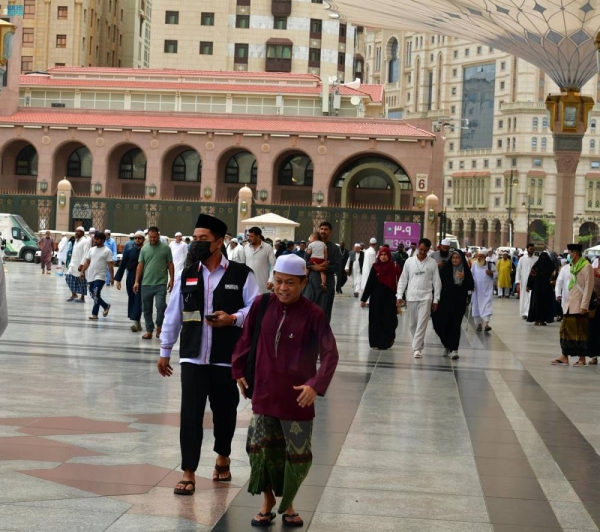 Record-Breaking Number of Foreign Pilgrims Converge on Saudi Arabia for Hajj 2023