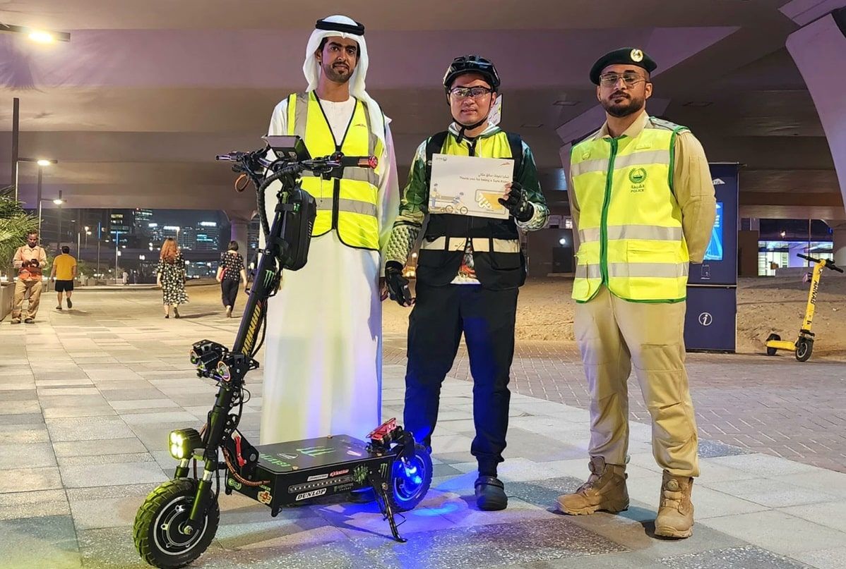 Dubai scooter and cycling safety campaign highlights speed limits