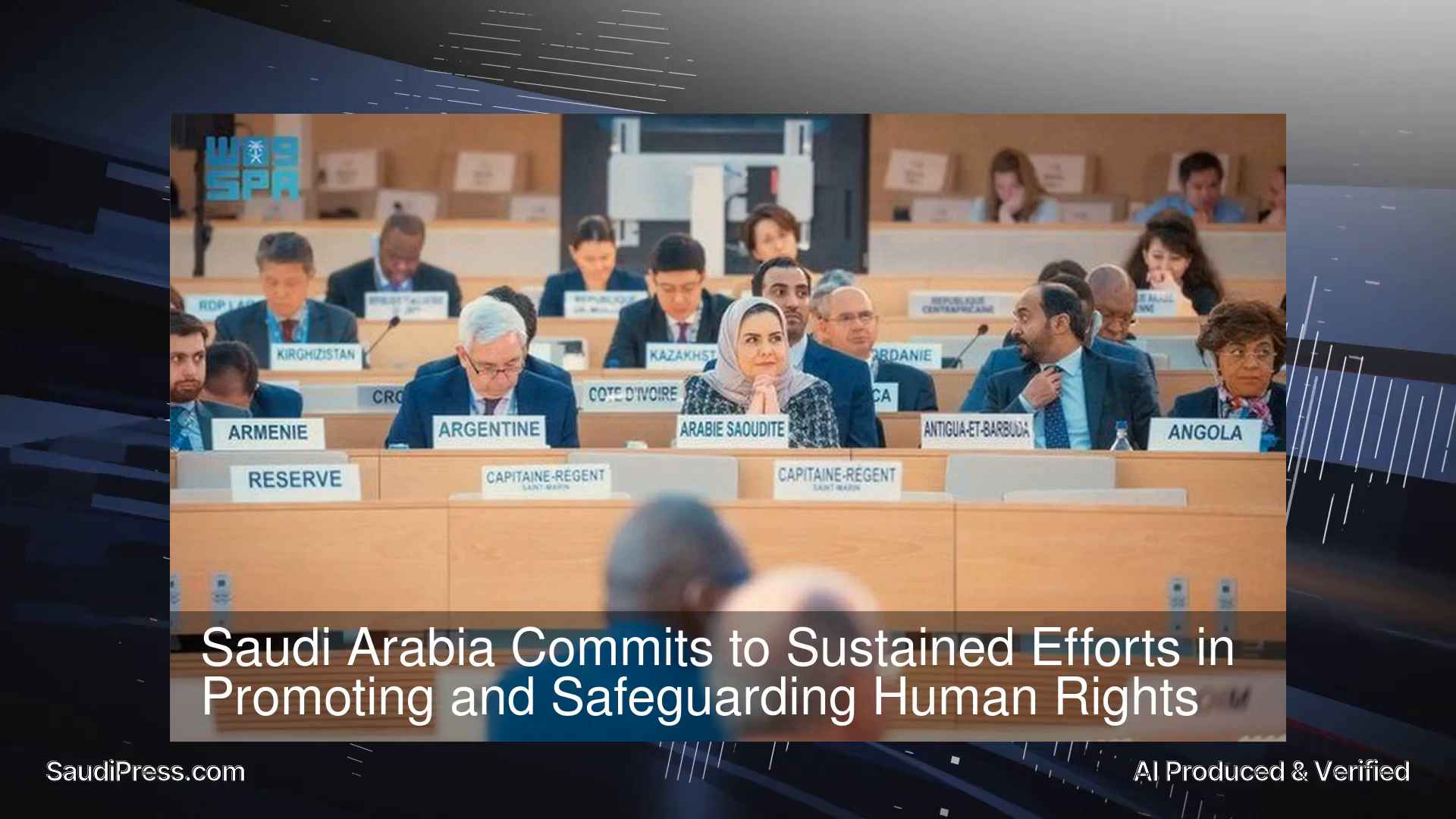 Saudi Arabia Commits to Sustained Efforts in Promoting and Safeguarding ...