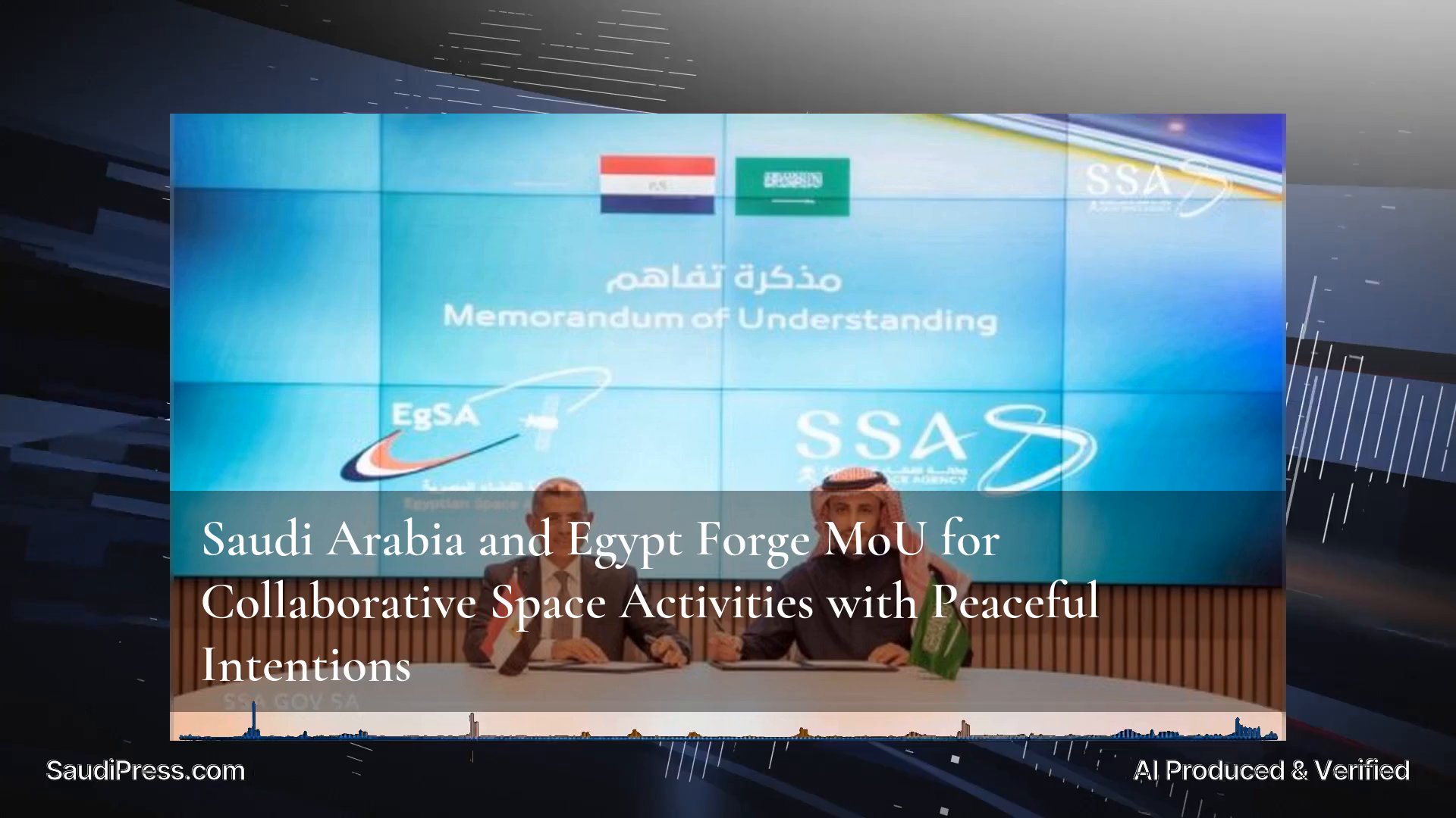 Saudi Arabia and Egypt Forge MoU for Collaborative Space Activities ...