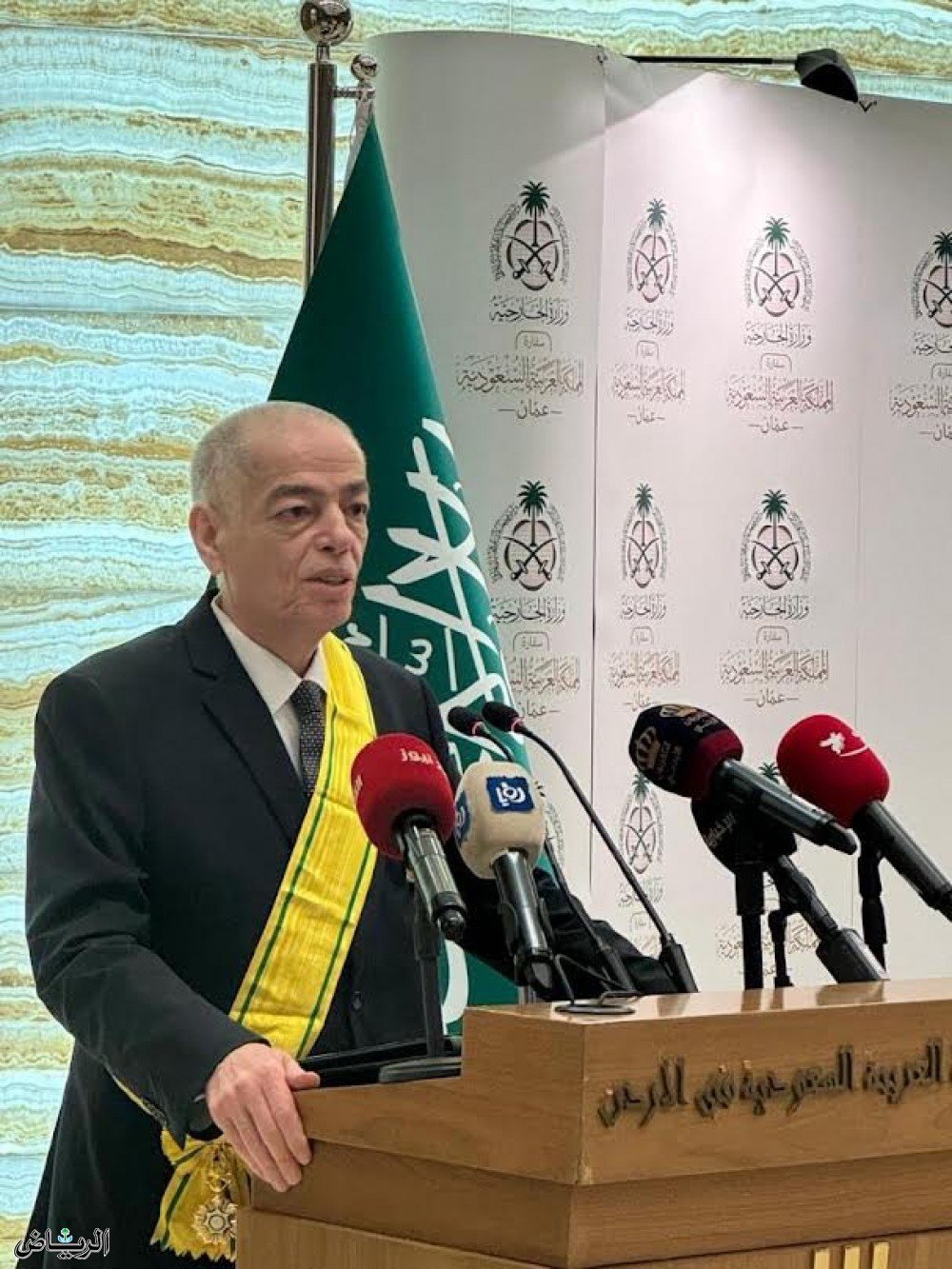 Saudi Ambassador Al-Sudairy Honors Former Jordanian Ambassador Al-Kayed ...