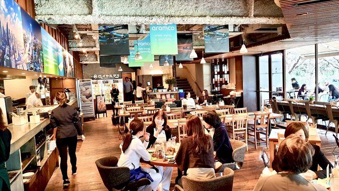 Saudi Aramco Celebrates F1 Grand Prix in Tokyo: Arabic Food Event at Royal Garden Cafe