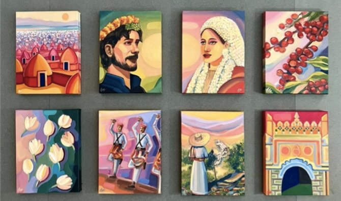 الفنانة السعودية رحاب زكري: تطوراً حيوياً في الفن الانطباعي بتأثيرها الثقافي من جازان