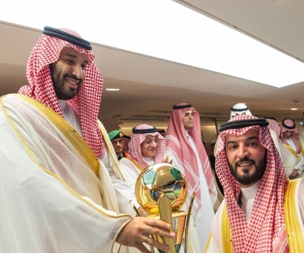 Crown Prince Mohammed bin Salman Presides Over Al Hilal's King's Cup Victory in Jeddah