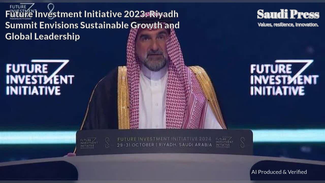Saudi Arabia Leads in Sustainability and Defense at Future Investment ...