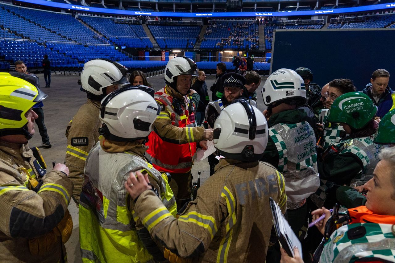 Largest-Ever Mock Terror Training Exercise Conducted at The O2 Arena, London