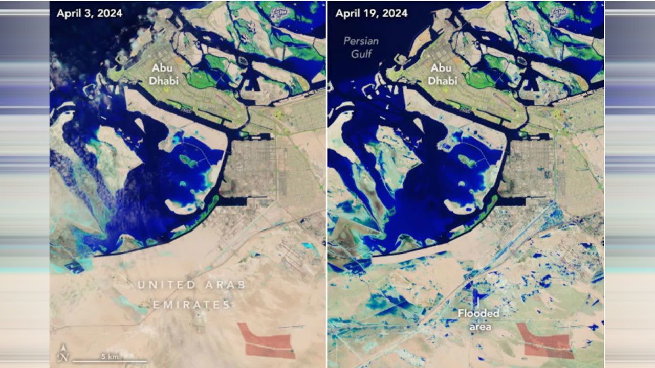 توقعات الطقس تتنبأ بهطول الأمطار في جميع أنحاء الإمارات العربية المتحدة.