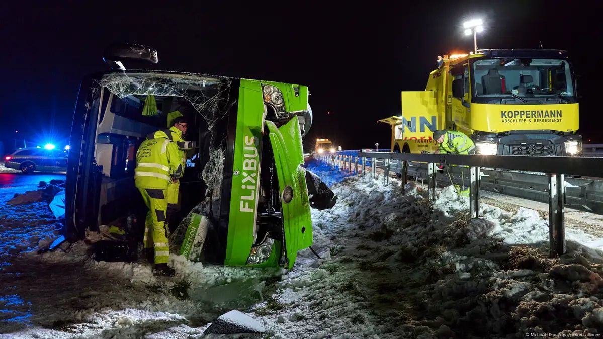 Tragedy Strikes as Flixbus Crash Leaves Two Dead on German Autobahn