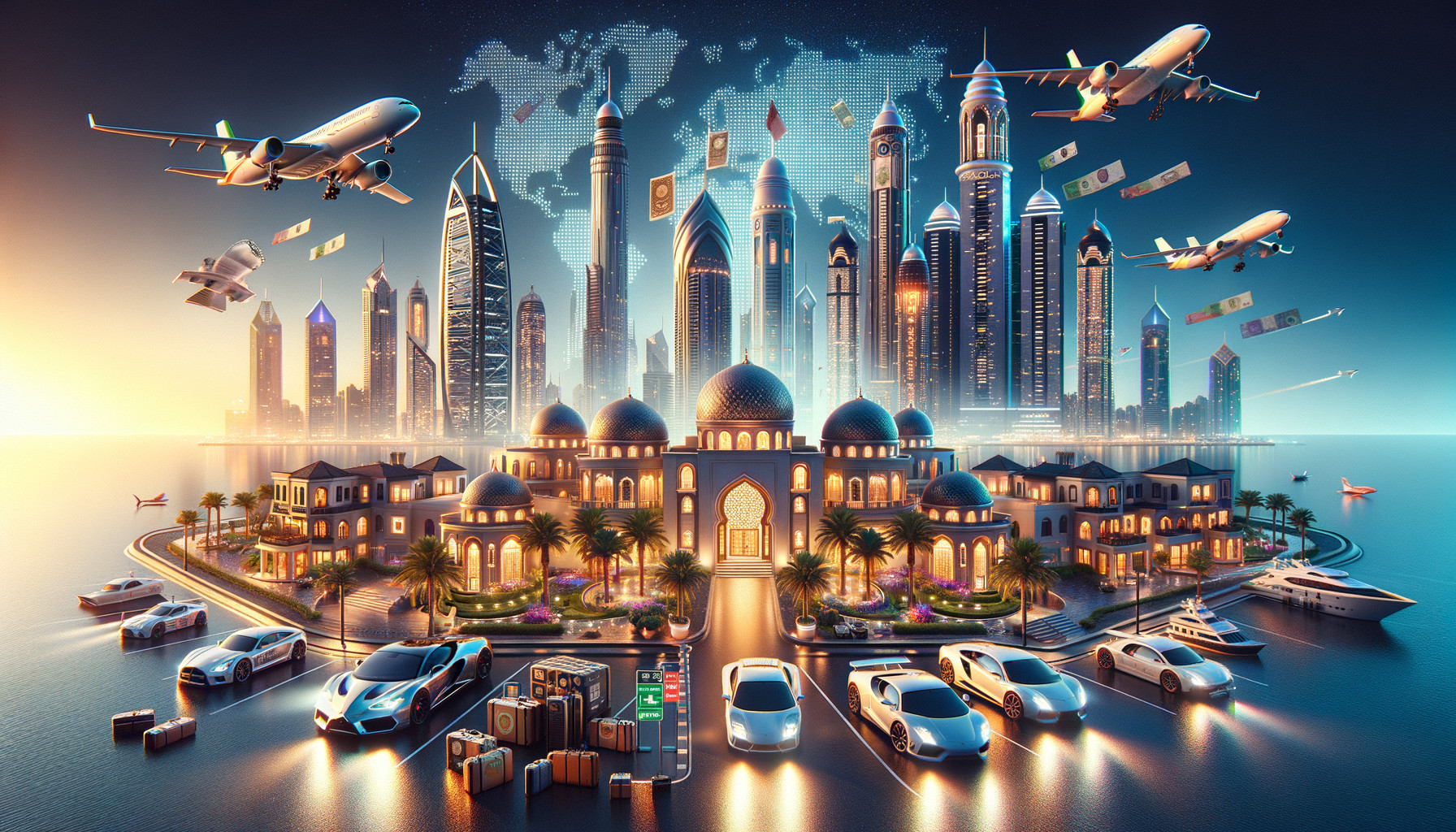 UAE Emerges as the Top Destination for Migrating Millionaires in 2024