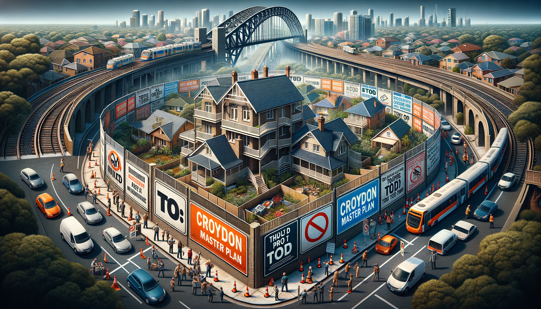 Contentious Housing Plan Divides Sydney Suburb and Local Council