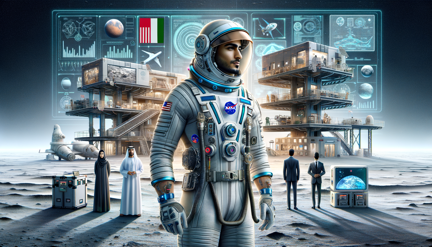 Emirati Pilot Joins NASA’s Simulated Mars Mission