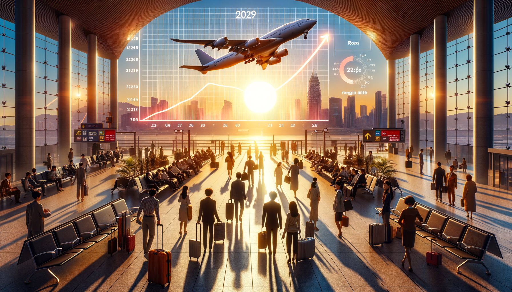 South Korea's Air Travel Surges by 20% in 2024, Nearing Pre-Pandemic Levels