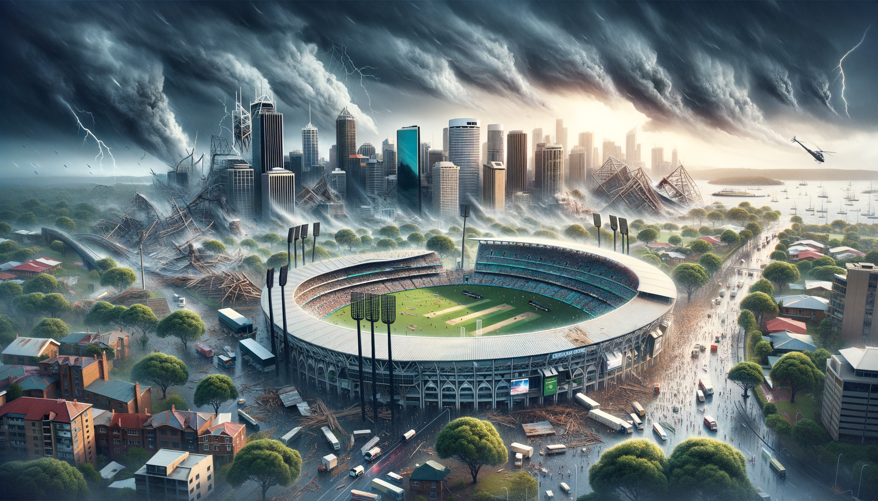 Severe Weather Disrupts Sydney and Leaves Thousands Without Power