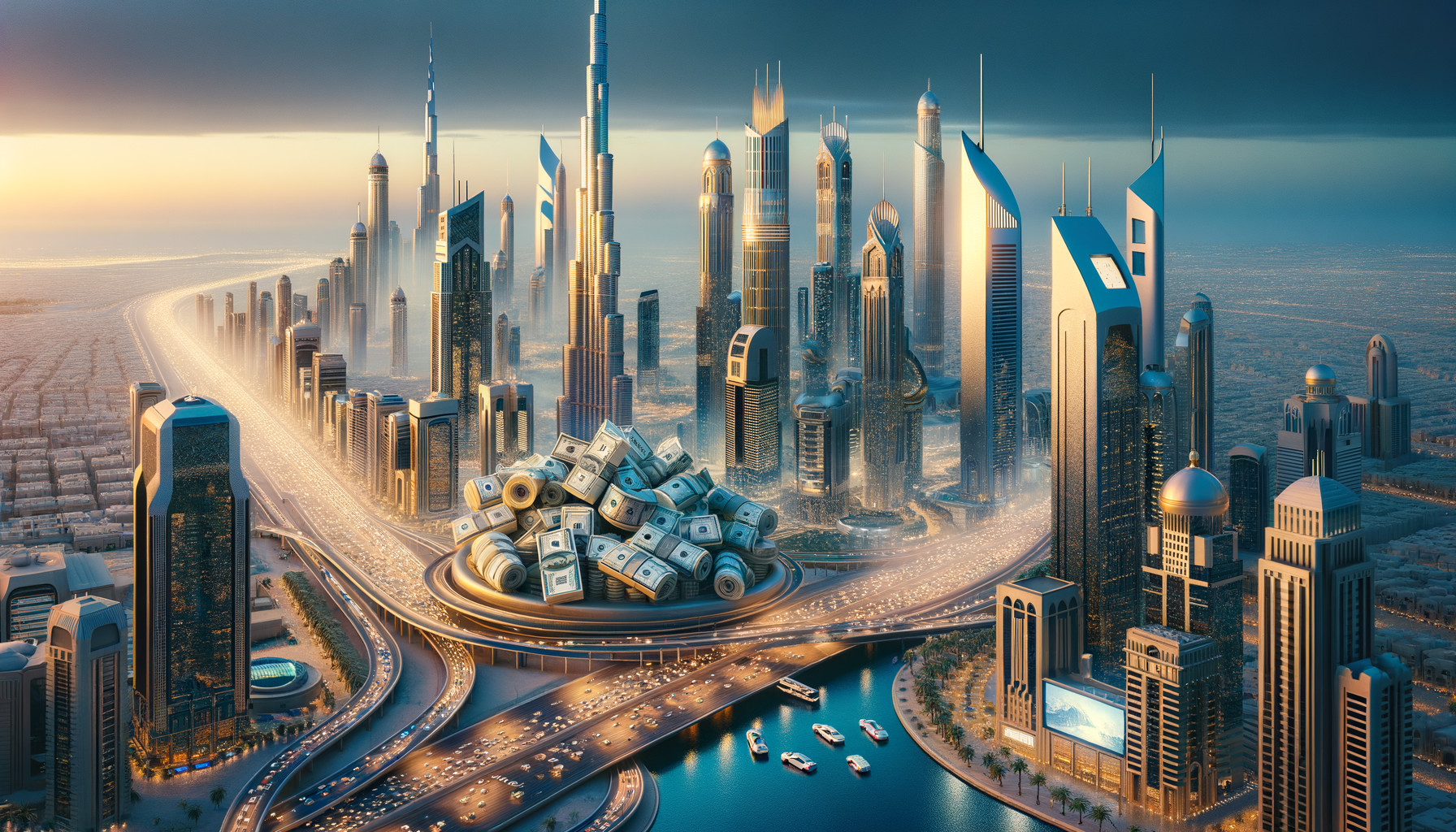 الإمارات العربية المتحدة تبرز كوجهة أولى للمليونيرات المهاجرين في عام 2024.