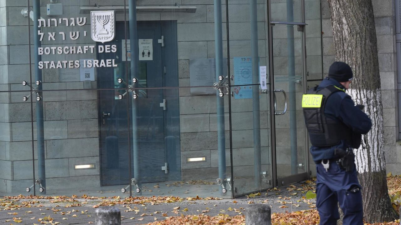 Fünf Festnahmen im Zusammenhang mit mutmaßlichem Anschlagsplan auf die israelische Botschaft in Berlin