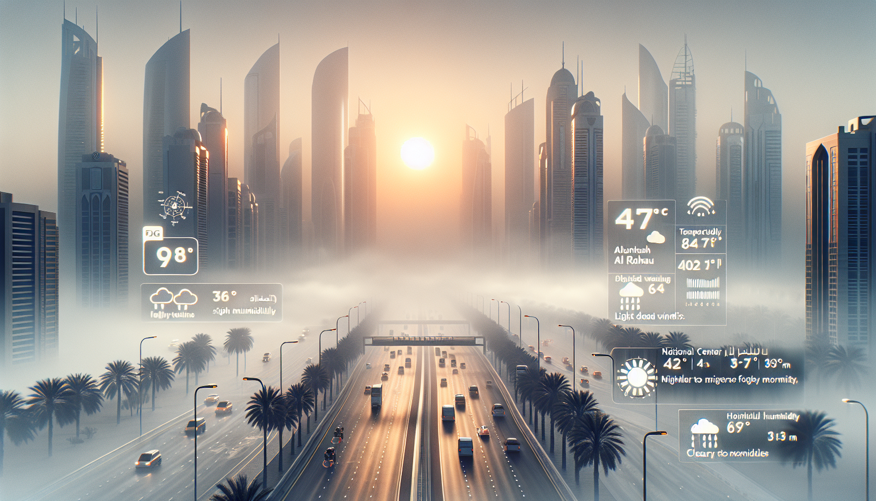 Fog Alert Issued in Abu Dhabi as Humidity Rises