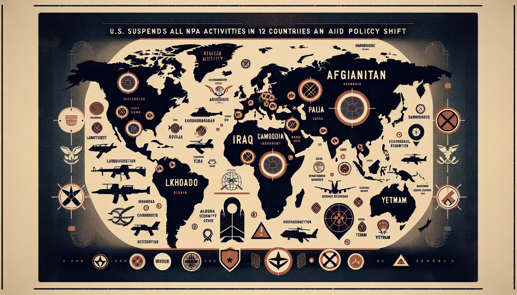 U.S. Suspends All NPA Activities in 12 Countries Amid Policy Shift