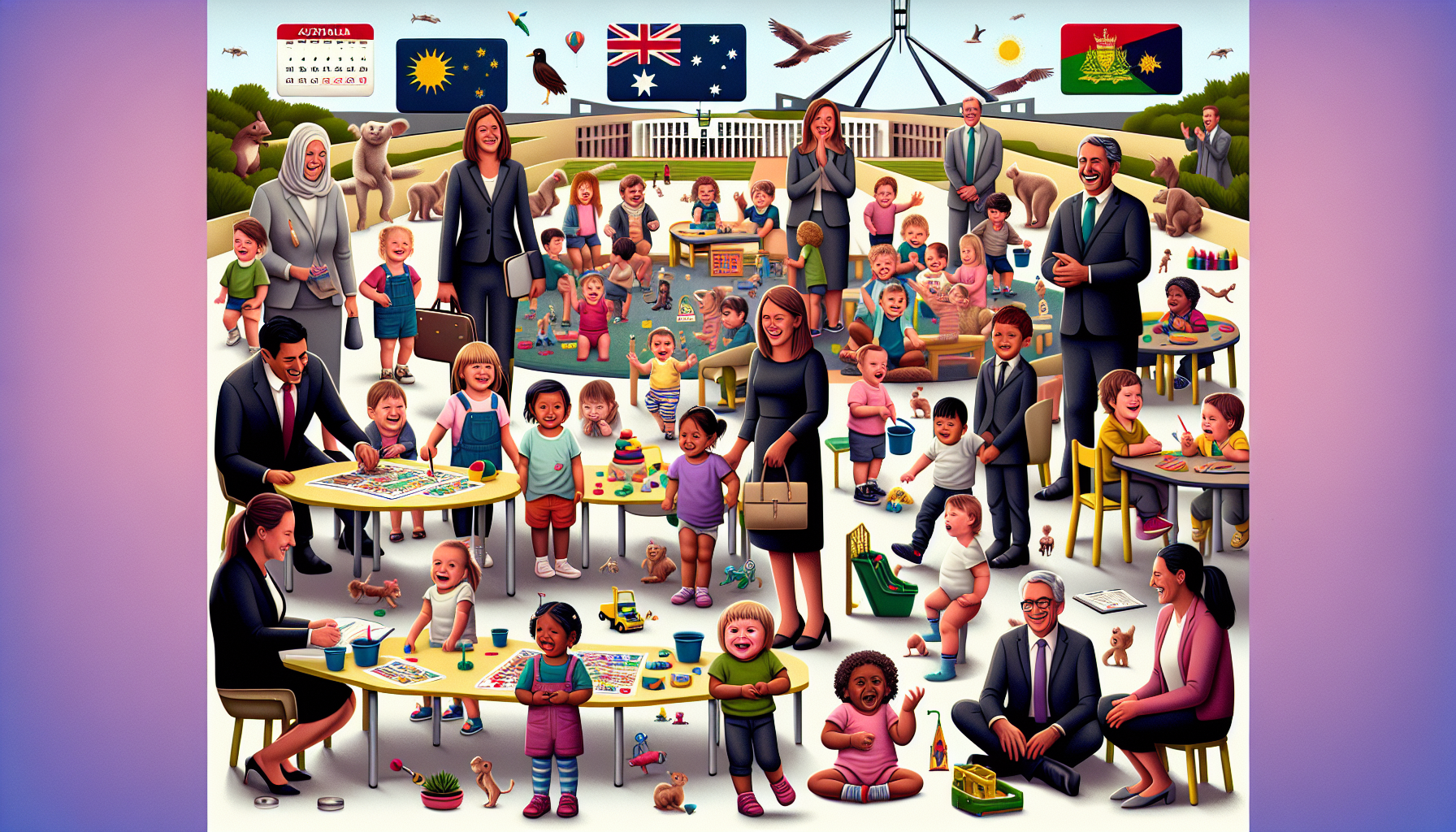 Australia's Labor Government Passes Subsidised Childcare Policy Before Election