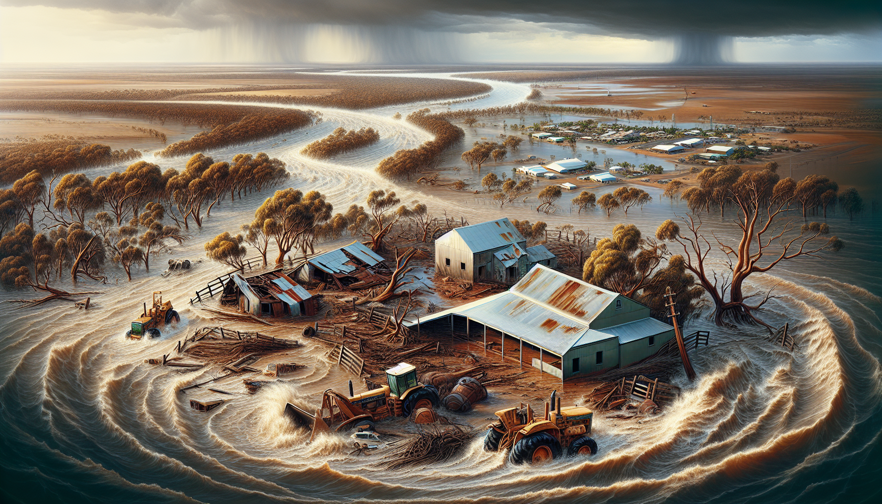 Ex-Tropical Cyclone Zelia Causes Severe Damage and Flooding in Western Australia