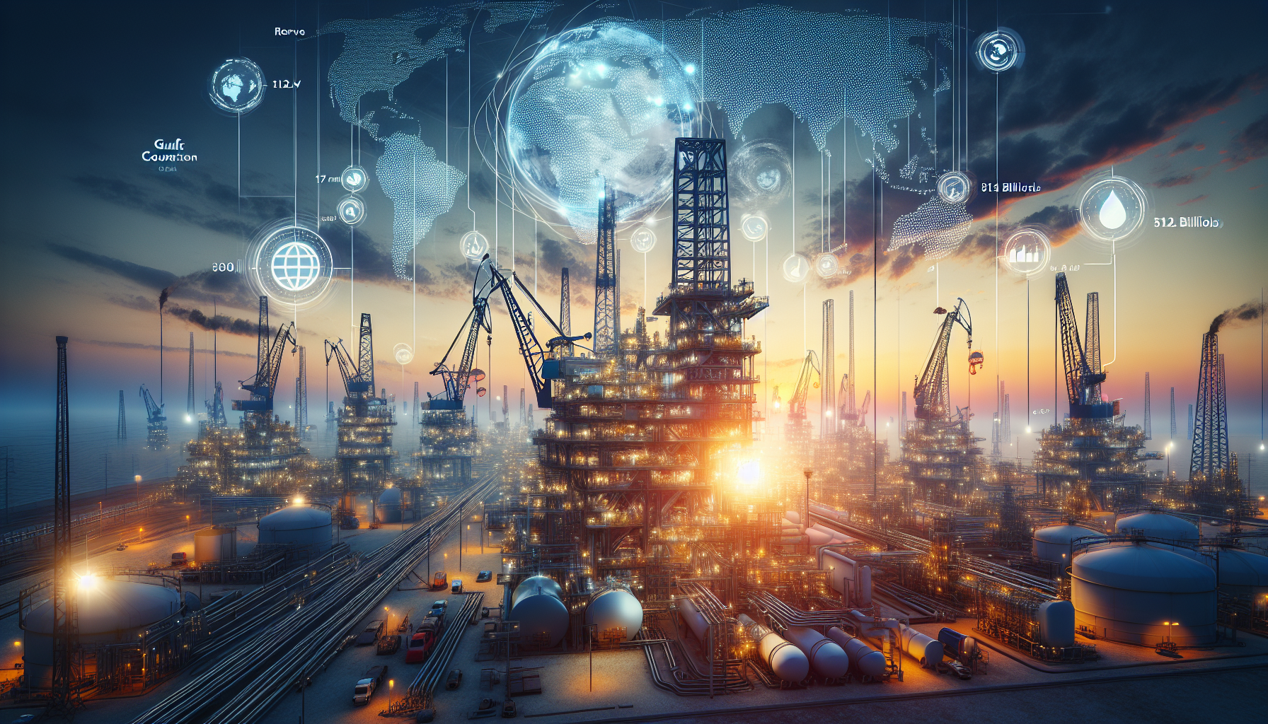 Gulf Cooperation Council Leads Globally in Oil Production, Reserves, and Exports