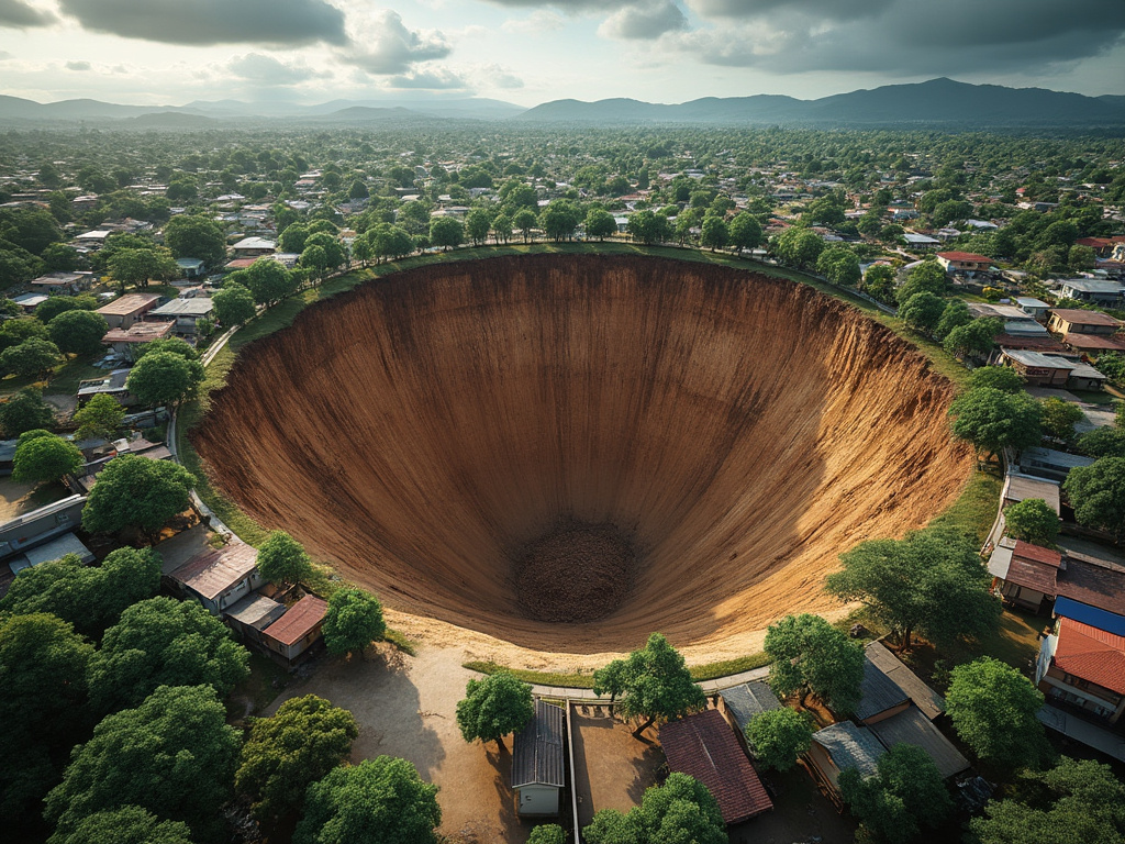 State of Emergency Declared in Brazilian Amazon Town Amid Sinkhole Crisis