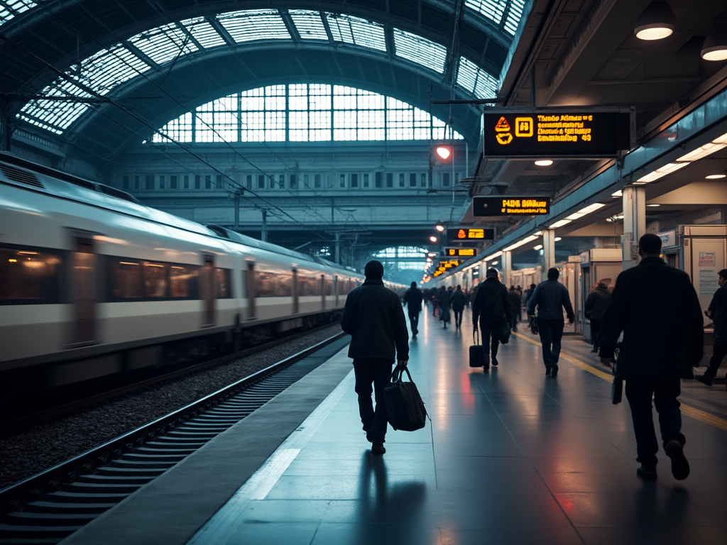 Surge in Violent and Sexual Crimes Reported at German Train Stations