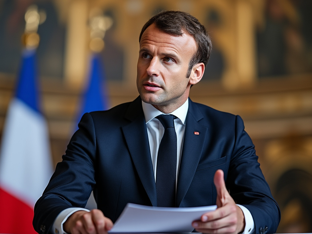 Macron Addresses Europe Amid Rising Tensions with the US and Ukraine Conflict