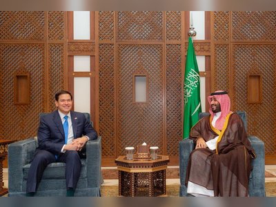 Saudi Crown Prince Meets US Secretary of State Ahead of Ukraine Talks