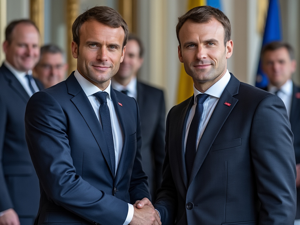 Emmanuel Macron Welcomes Volodymyr Zelensky for Security Summit Preparation