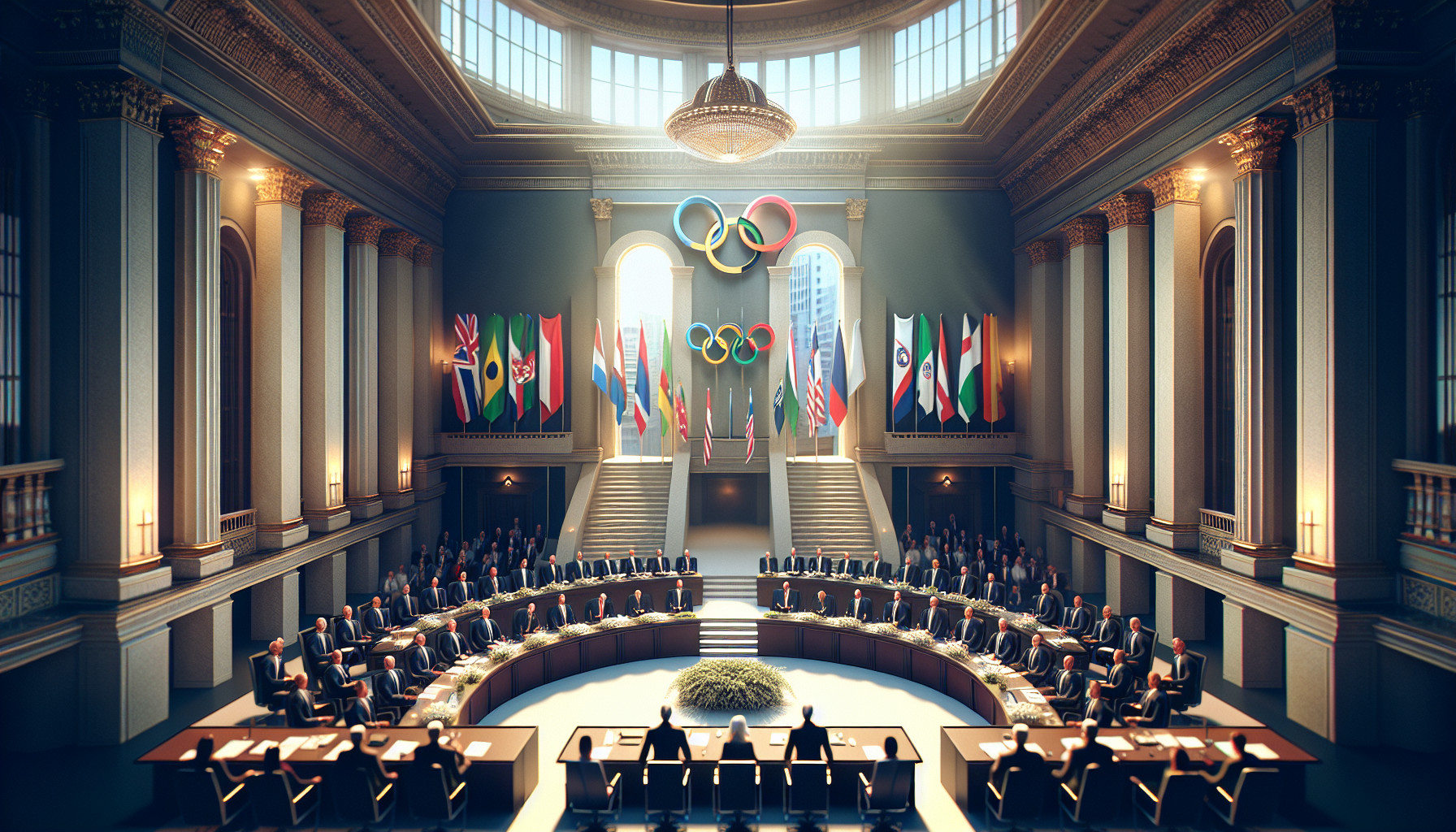 Sheikh Mansoor bin Mohammed Elected President of the National Olympic Committee