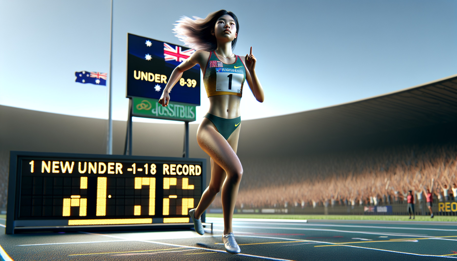 Leah O'Brien Breaks Long-Standing Australian Under-18 100m Record