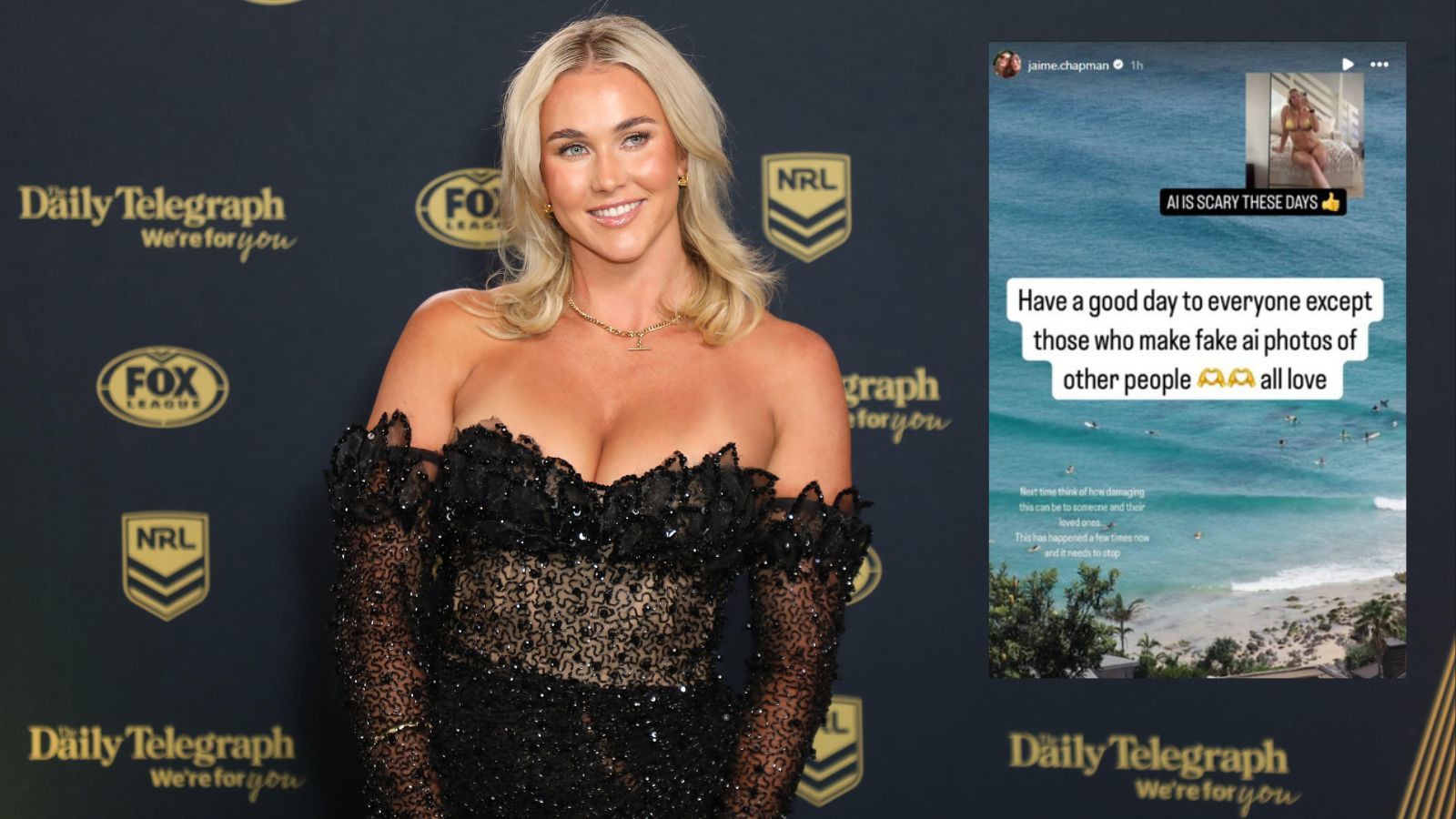 Gold Coast Titans Support Jaime Chapman Amid Deepfake Image Controversy