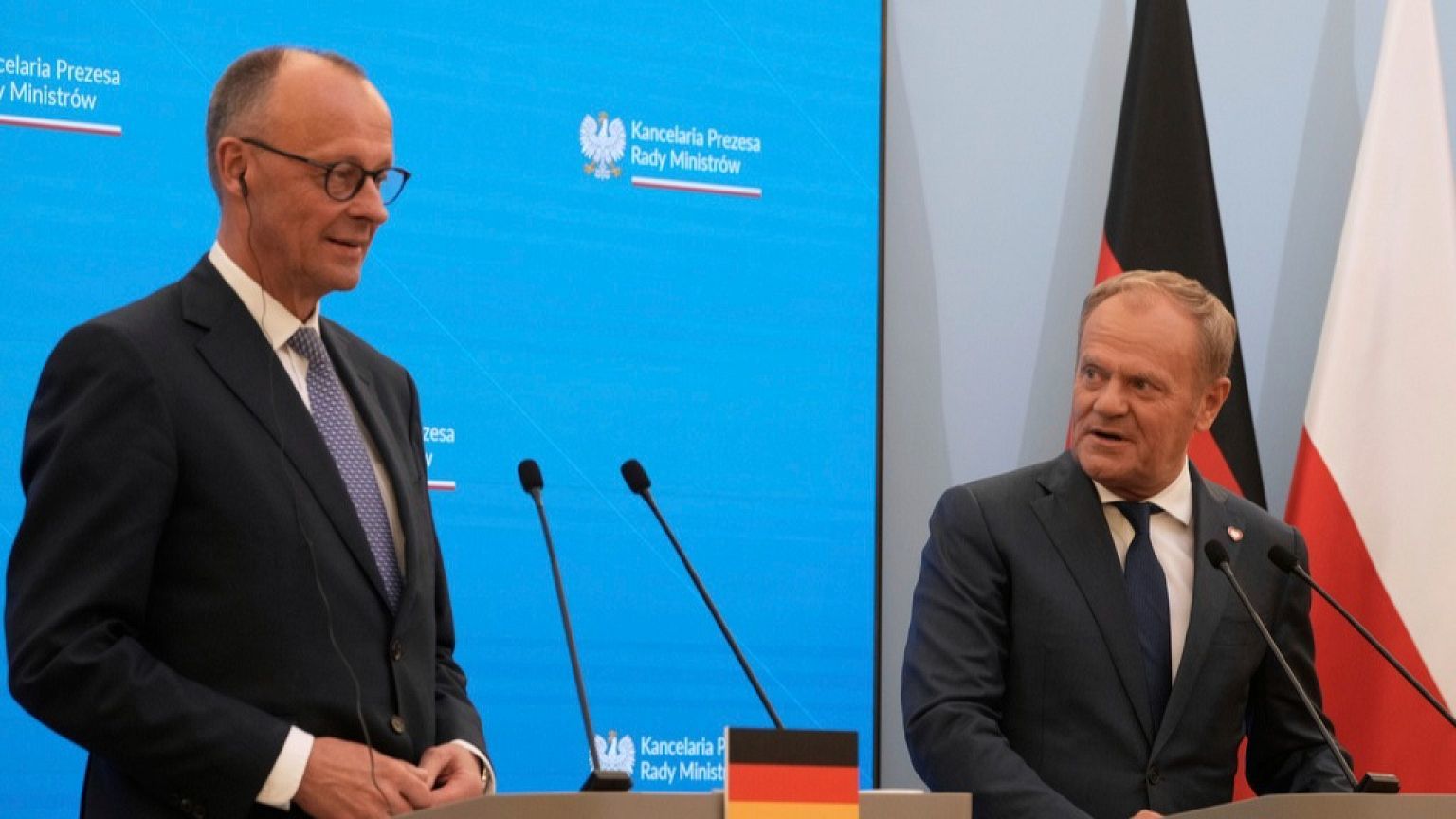 Poland's Prime Minister Criticizes German Migration Policy During Chancellor Merz's Visit
