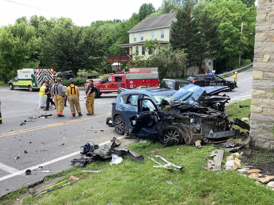 Lebanon Crash Hospitalizes Multiple People