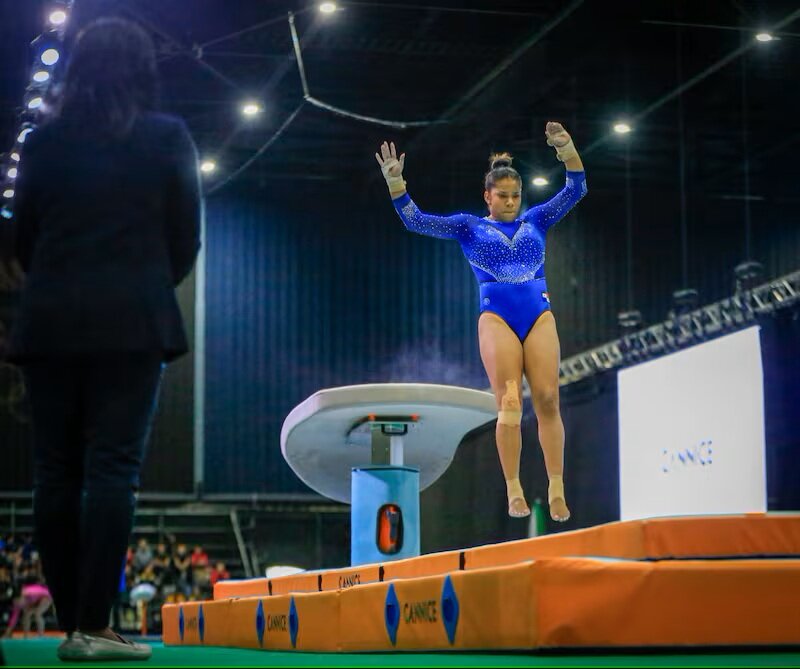 Karla Navas Secures Third Consecutive Pan American Gold in Vault