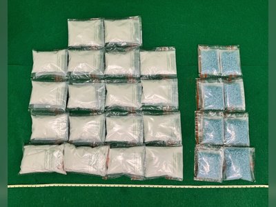 Hong Kong Customs Seize $4.9 Million in Drugs From Passenger Arriving From Amsterdam