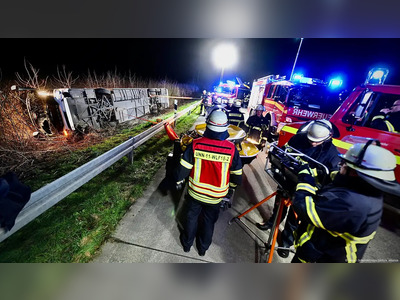 Bus Crash in Northern Germany Injures More Than 20 People