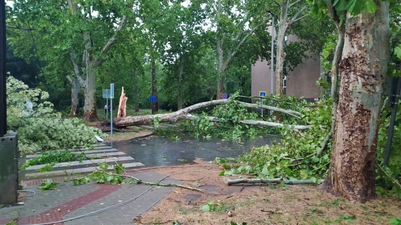 Severe Storms Disrupt Transport Across Hungary