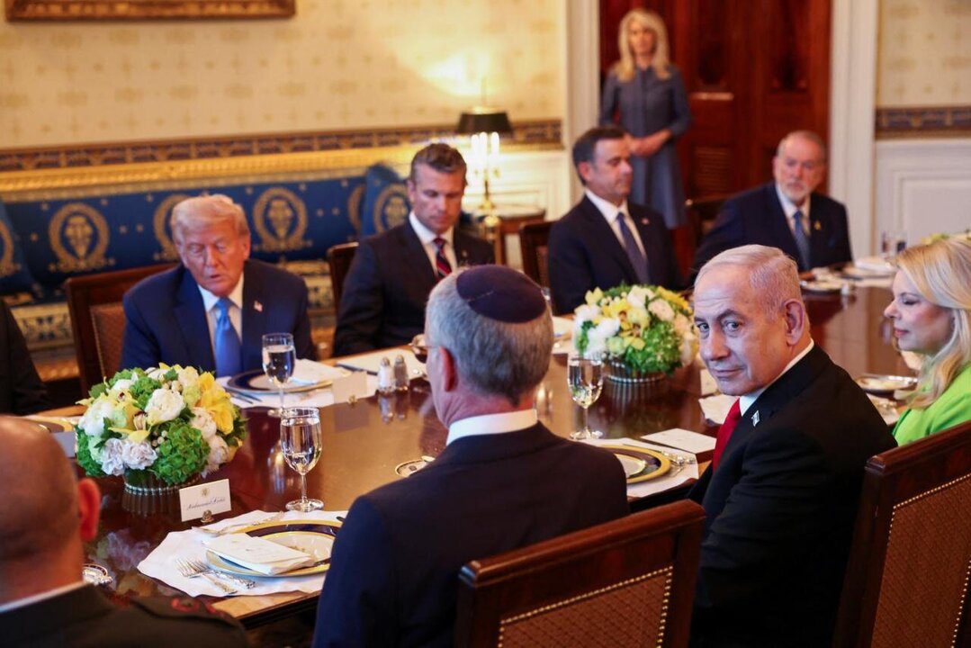 Trump and Netanyahu Discuss Middle East Peace as Syria Talks Loom