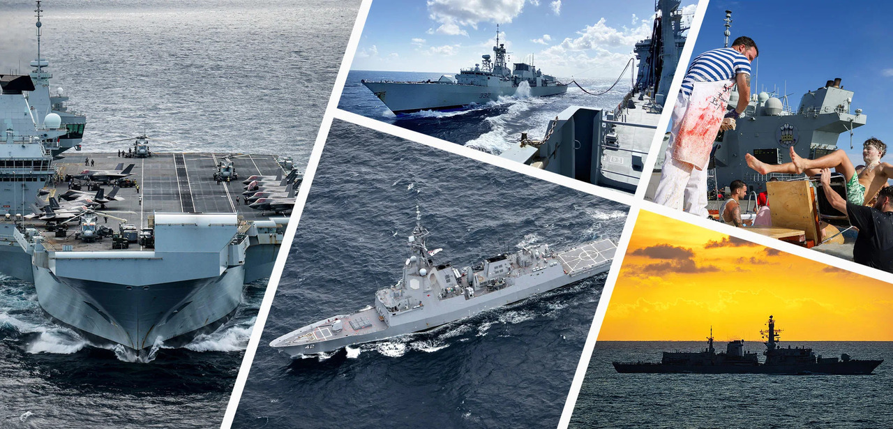 UK Carrier Strike Group Departs for Australia Exercise