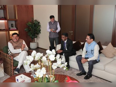 MP Chief Minister Engages Indian Business Delegation in Dubai