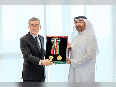 UAE President Awards First Class Order of Independence to Korean Ambassador