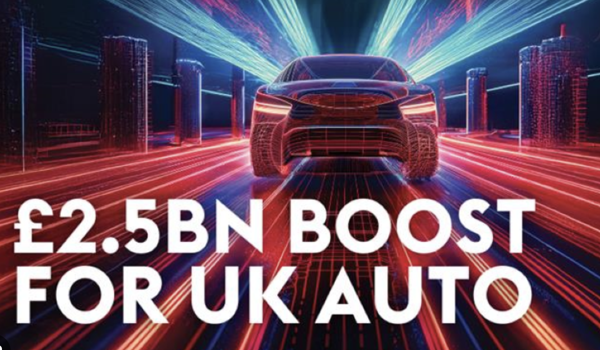 UK Government Announces £2.5 Billion DRIVE35 Programme to Boost Auto Investment