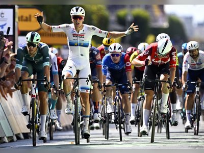 Belgium’s Merlier Claims Stage Win in Tour de France