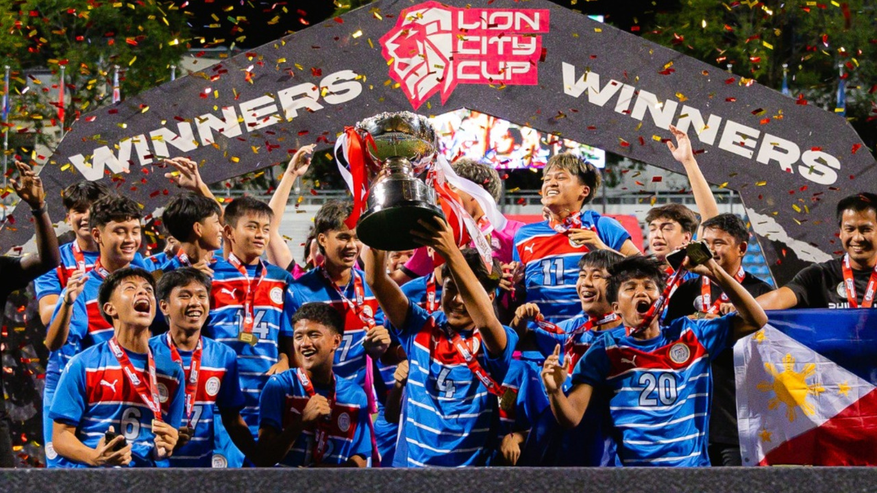 Philippines U16 Team Claims Lion City Cup Title