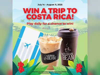 Human Bean Costa Rica Launches Scratch-N-Play Sweepstakes