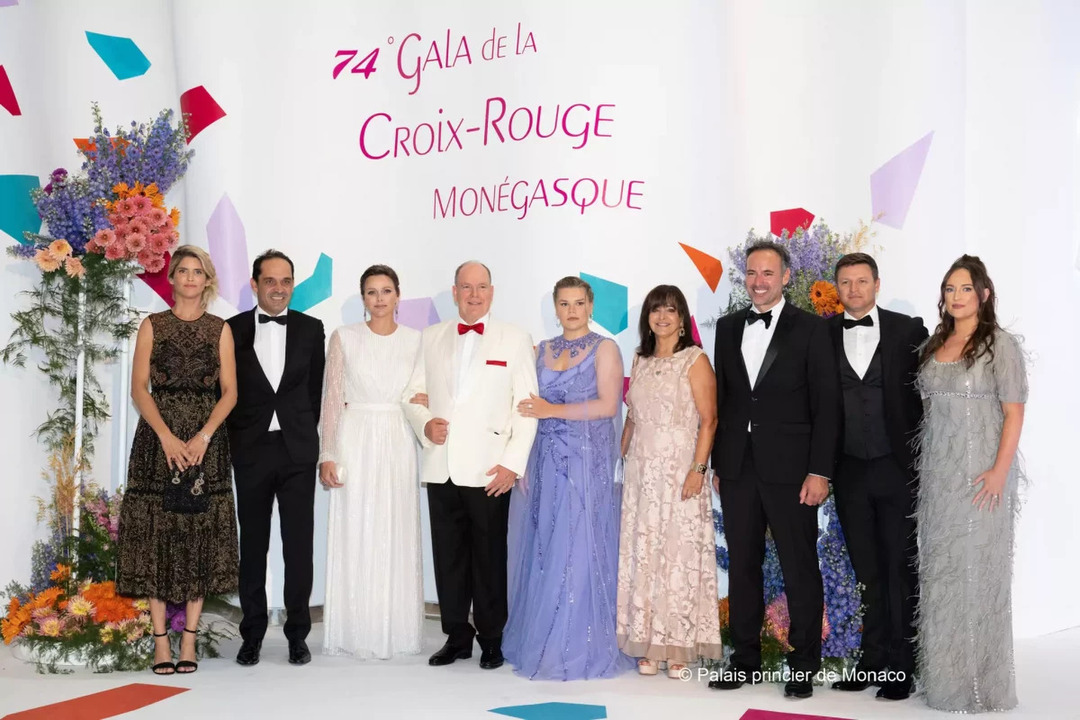Grimaldi Family Dazzles at Monaco Red Cross Gala